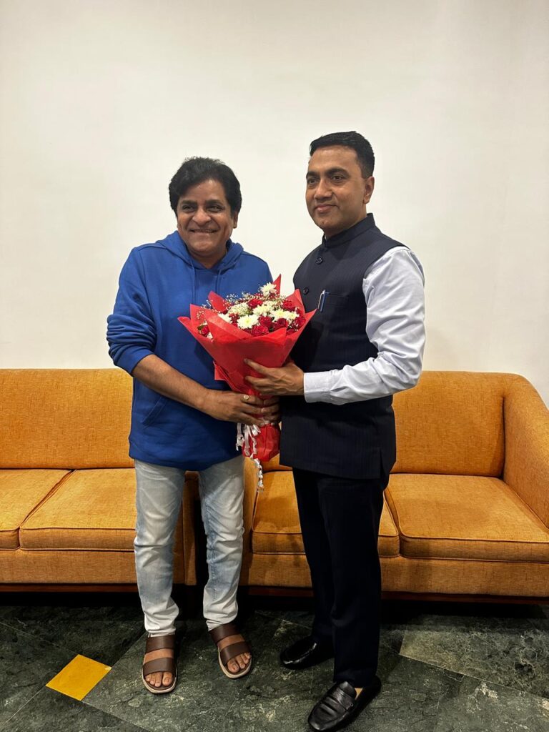 గోవా ముఖ్యమంత్రి ప్రమోద్‌ సావంత్‌ని కలిసిన అలీ Telugu News