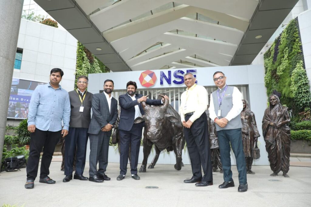 ముంబై  నేషనల్ స్టాక్ ఎక్స్చేంజ్ (NSE)  చరిత్ర సృష్టించిన నందమూరి బాలకృష్ణ Telugu News