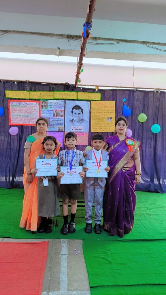 మెహిదీపట్నం శ్రీచైతన్య పాఠశాలలో ఘనంగా నేషనల్‌ మేథమాటిక్స్‌ డే Telugu News