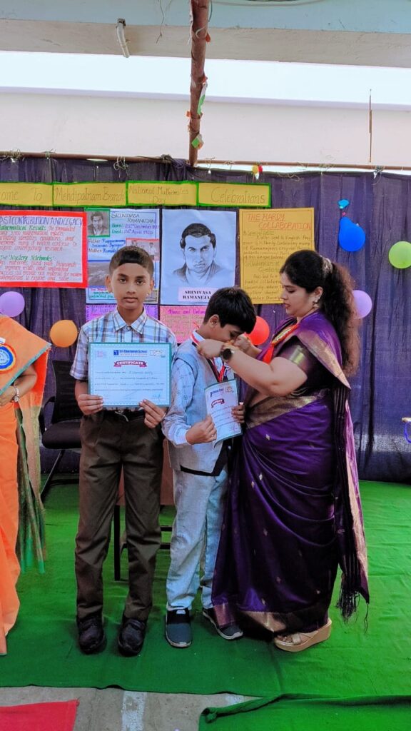 మెహిదీపట్నం శ్రీచైతన్య పాఠశాలలో ఘనంగా నేషనల్‌ మేథమాటిక్స్‌ డే Telugu News