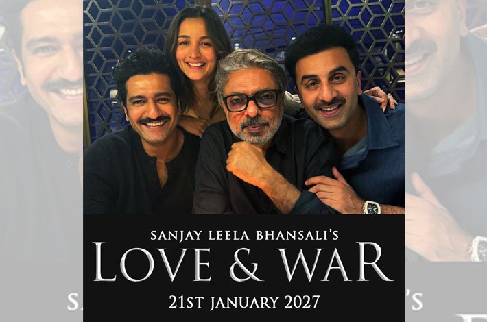 ‘లవ్ అండ్ వార్’ 2027 జనవరి 21న విడుదల Telugu News