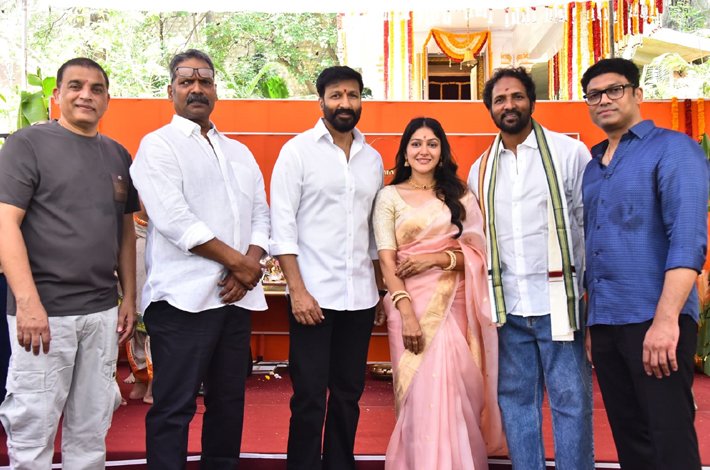#గోపీచంద్ 34 ఘనంగా ప్రారంభం Telugu News