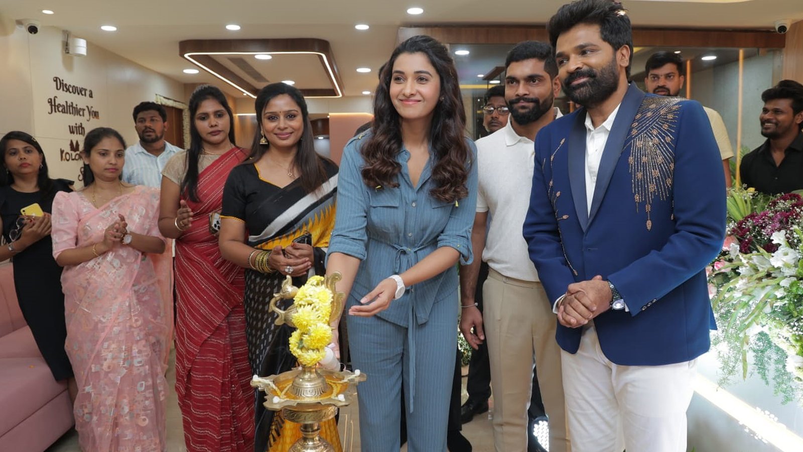 హీరోయిన్ ప్రియ భవానీ శంకర్ చేతుల మీదుగా వెలచెర్రీలో “కలర్స్ 2.0” వెల్నెస్ సెంటర్ ప్రారంభం Telugu News