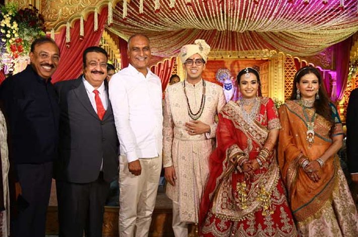 ఘనంగా నిర్మాత సునీల్ నారంగ్ కుమార్తె సిమ్రన్ వివాహ విందు Telugu News