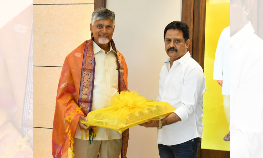 ముఖ్య మంత్రి చంద్రబాబు నాయుడుతో P. భరత్ భూషణ్  భేటీ Telugu News