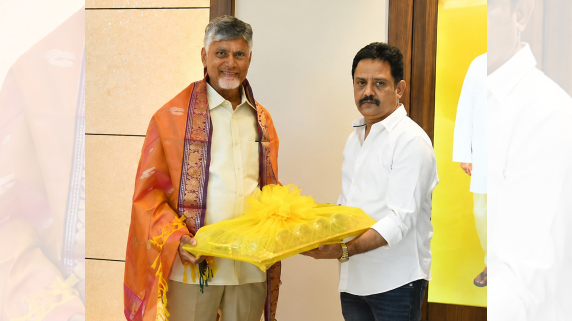 ముఖ్య మంత్రి చంద్రబాబు నాయుడుతో P. భరత్ భూషణ్  భేటీ Telugu News