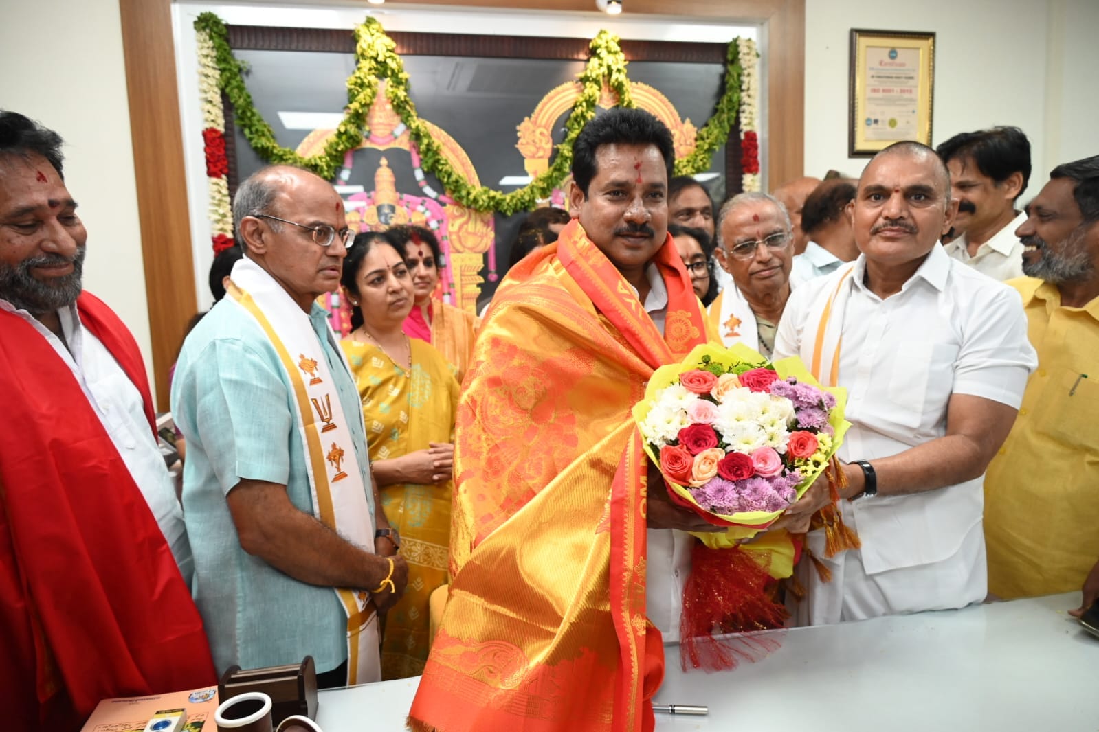 ఎస్వీబీసీ ఛైర్మన్గా శ్రీధర్ వర్మ ప్రమాణ స్వీకారo